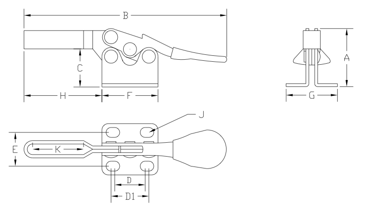 Economy Clamps - D-200T-2